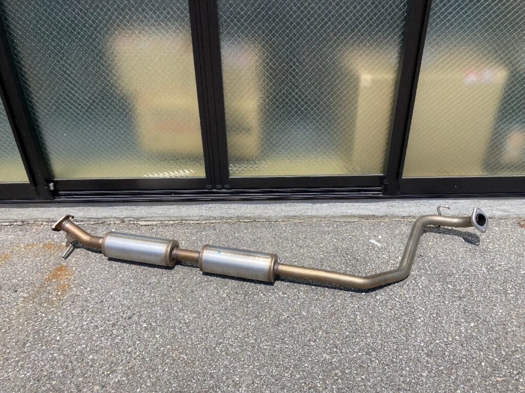 SUZUKI YUTAKA　スズキ　スイフトスポーツ　純正 ZC33S　ノーマル　センターマフラー　67R-M01　中間パイプ