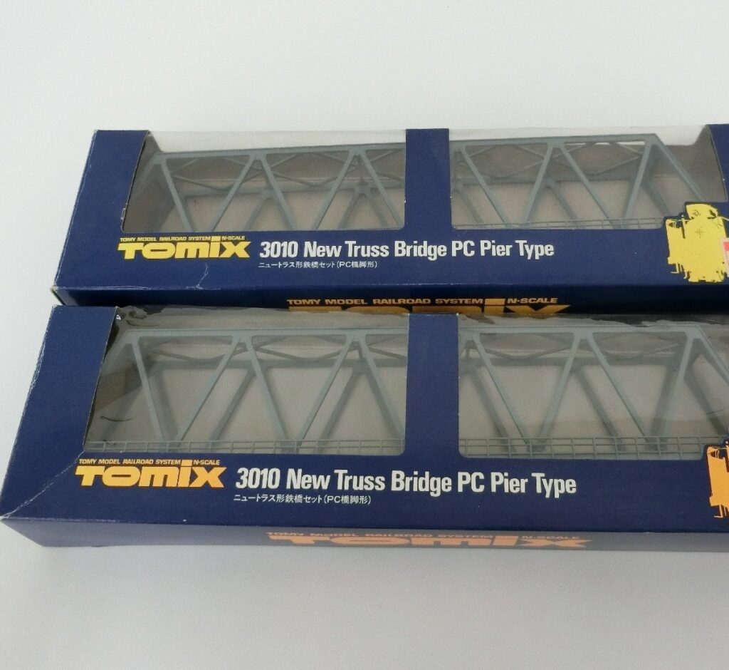 TOMIX 3010 ニュートラス形鉄橋セット(PC橋脚形) 2個