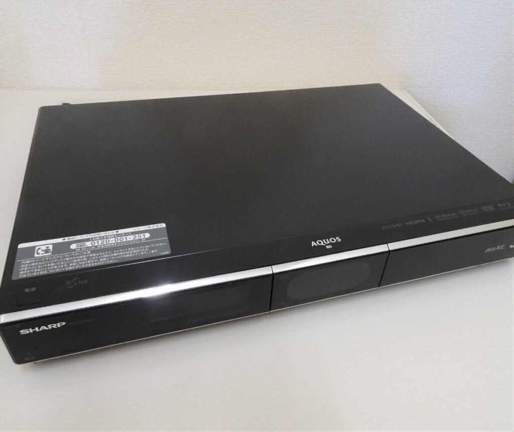 SHARP シャープ ブルーレイディスクレコーダー AQUOS BD-HDW65 2010年製