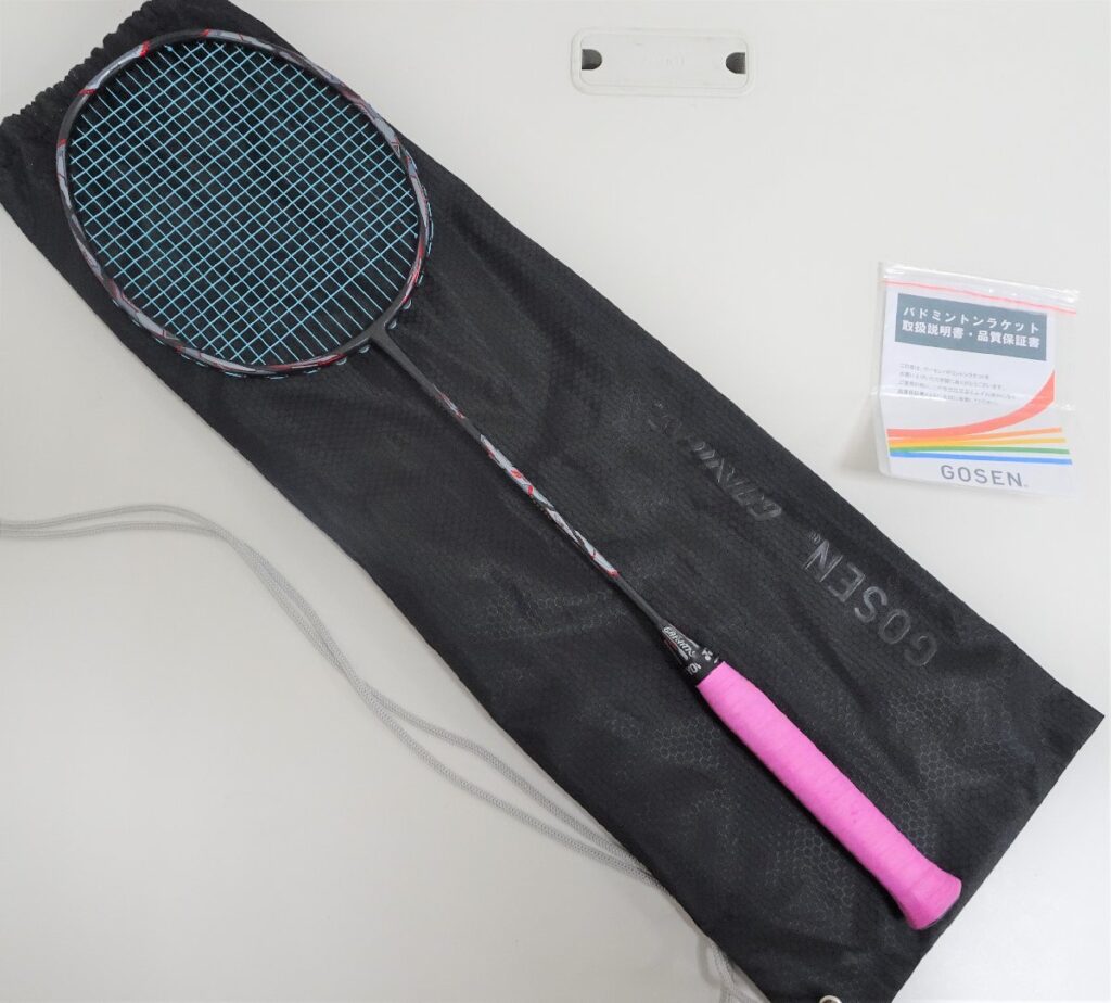 GOSEN　ゴーセン GRAVITAS　グラビタス 8.5-SX バドミントンラケット PYROFIL　675ｍｍ　WEIGHT83