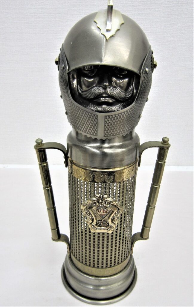 英国騎士 甲冑 ウイスキーボトルケース オルゴール付き オブジェ アンティーク 鎧