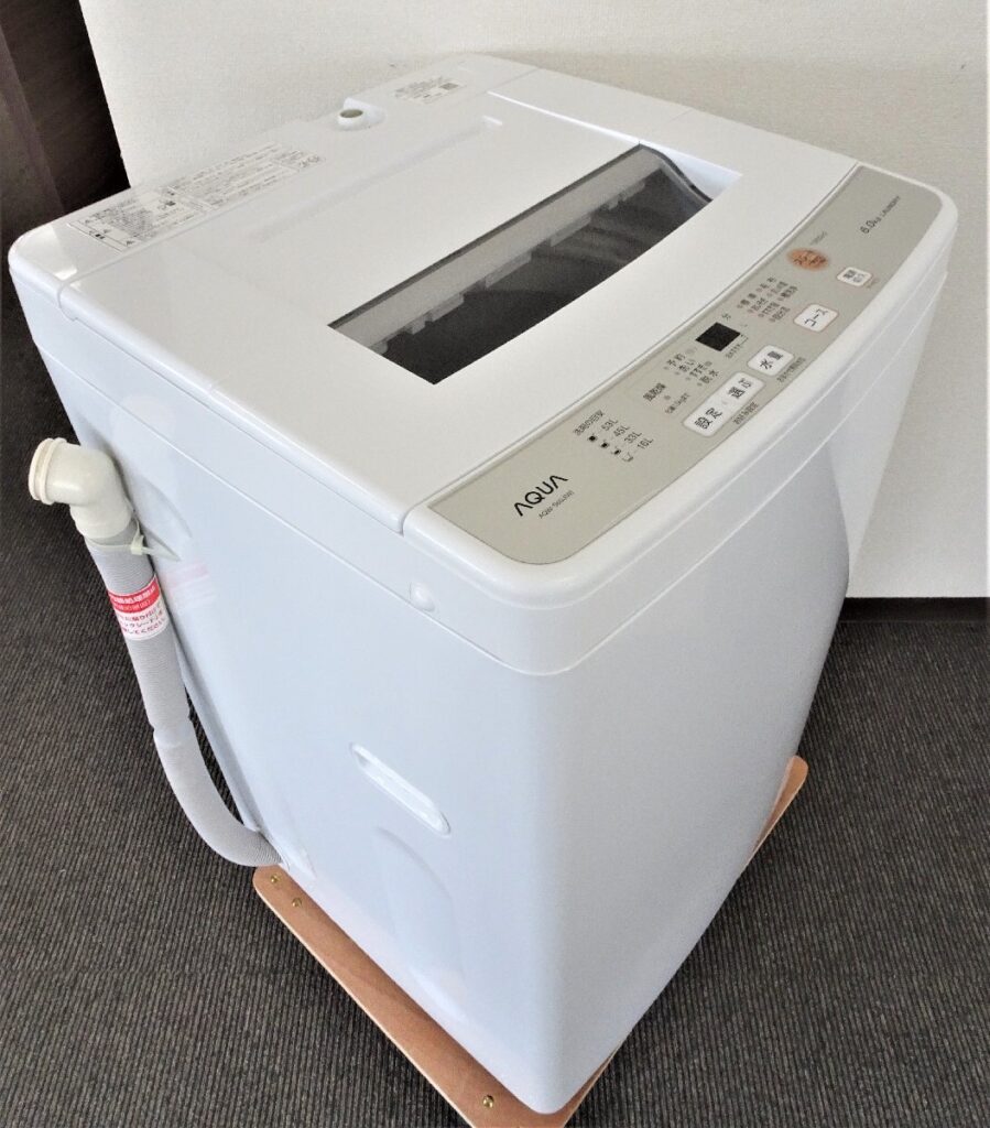 アクア AQUA 全自動洗濯機 AQW-S60J 6.0kg 簡易乾燥付 2021年製