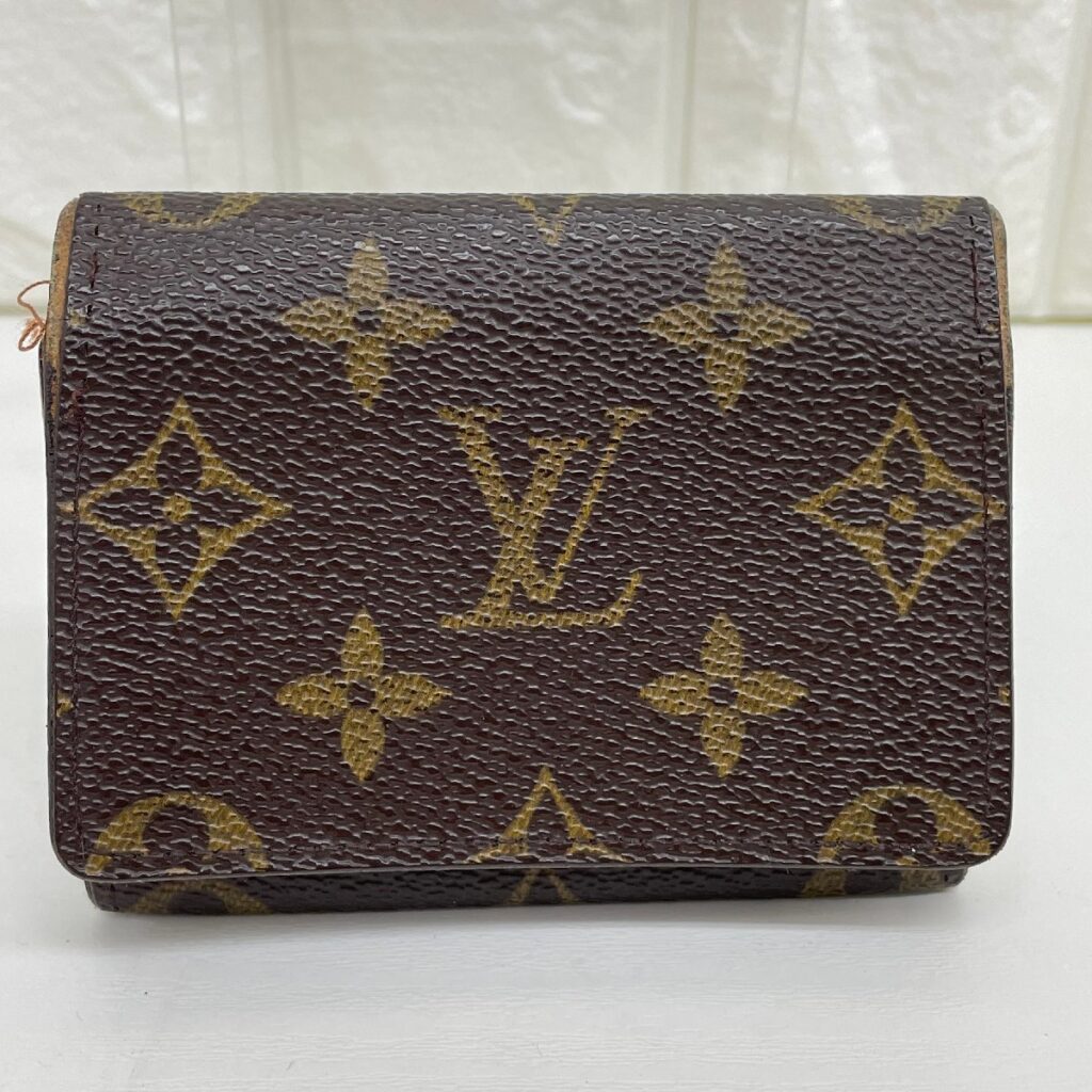 LOUIS VUITTON ルイヴィトン モノグラム カードケース CA0062　名刺入れ パスケース 中古