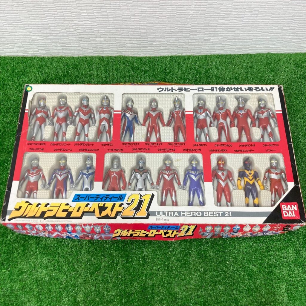 バンダイ スーパーディテール ウルトラヒーロー ベスト２１ ウルトラマン ソフビフィギュア 21体セット