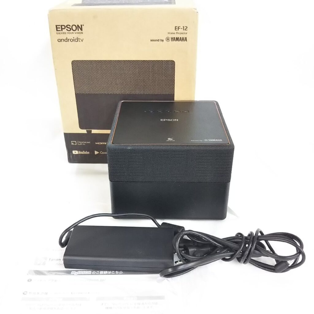 ジャンク YAMAHA EPSON EF-12 スピーカーつきホームプロジェクター 現状品