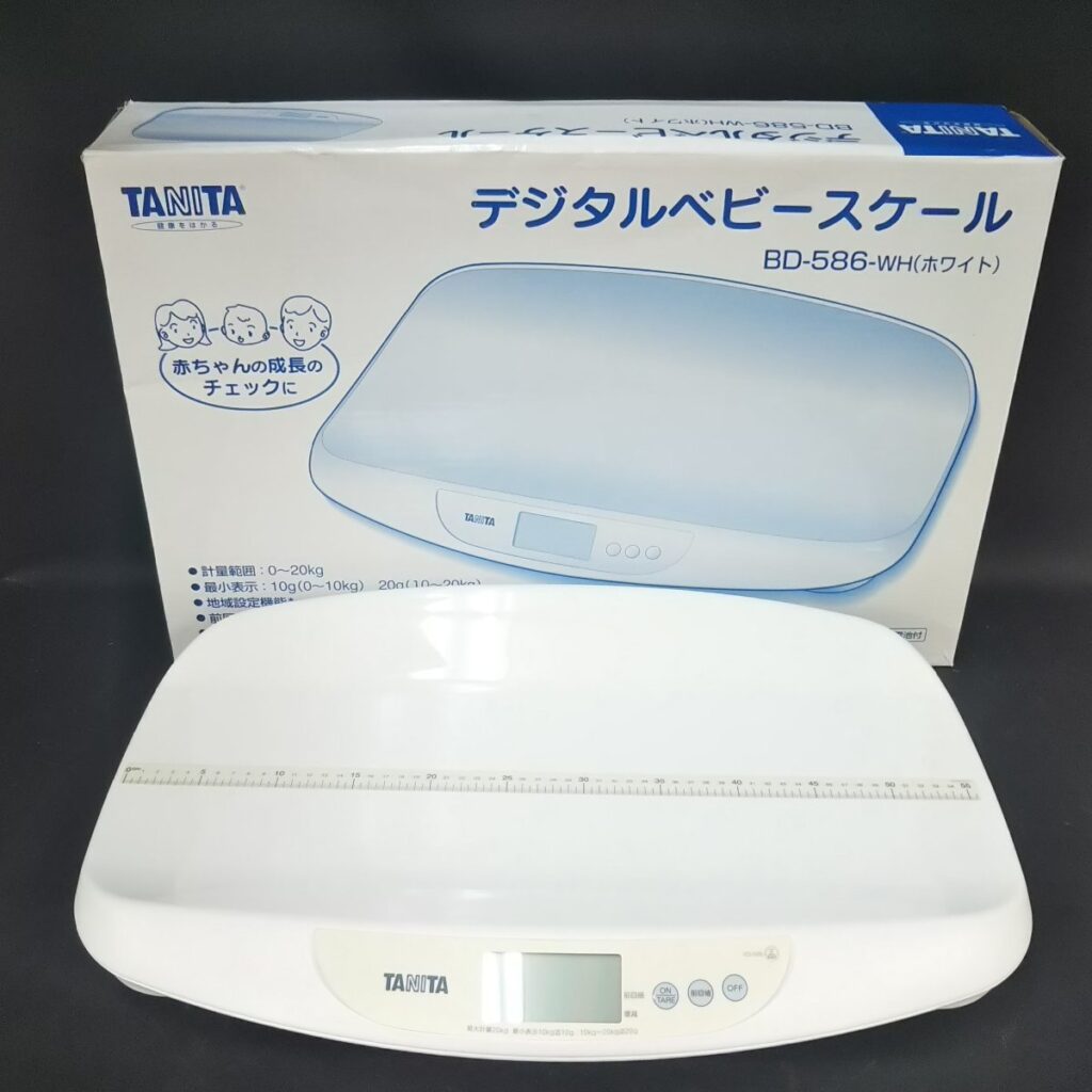 TANITA タニタ ベビースケール BD-586 赤ちゃん 新生児 体重計 現状品