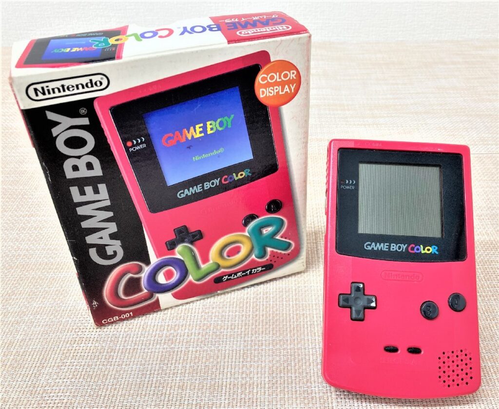 Nintendo ニンテンドー 任天堂 GAME BOY COLOR ゲームボーイカラー CGB-001 本体のみ 箱付き