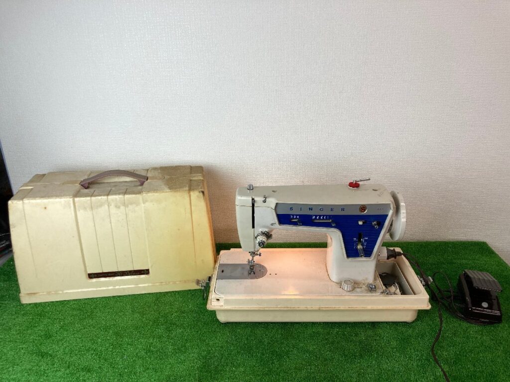 簡易通電動作確認済　SINGER　シンガー　287　ミシン　ハンドクラフト　フットペダル　手芸　裁縫　ハンドメイド　レトロ