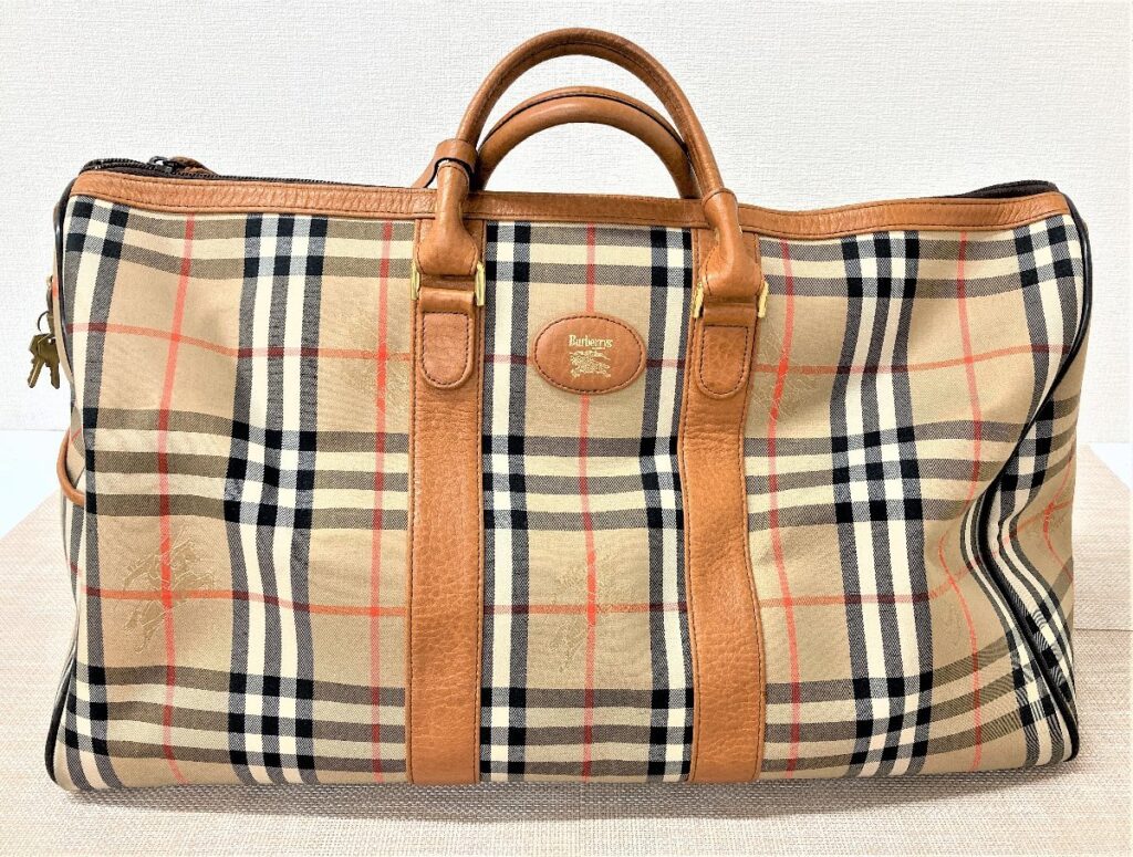 Burberrys バーバリー バーバリーズ ボストンバック バック 旅行鞄 チェック ノバチェック