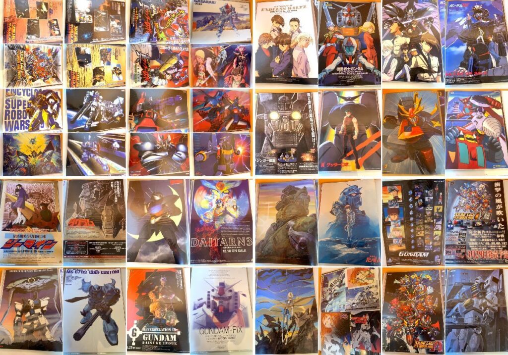 ポスター 40種類 B2サイズ ガンダム マジンカイザー ライディーン スーパーロボット大戦 GANDAM 当時物 まとめ 大量