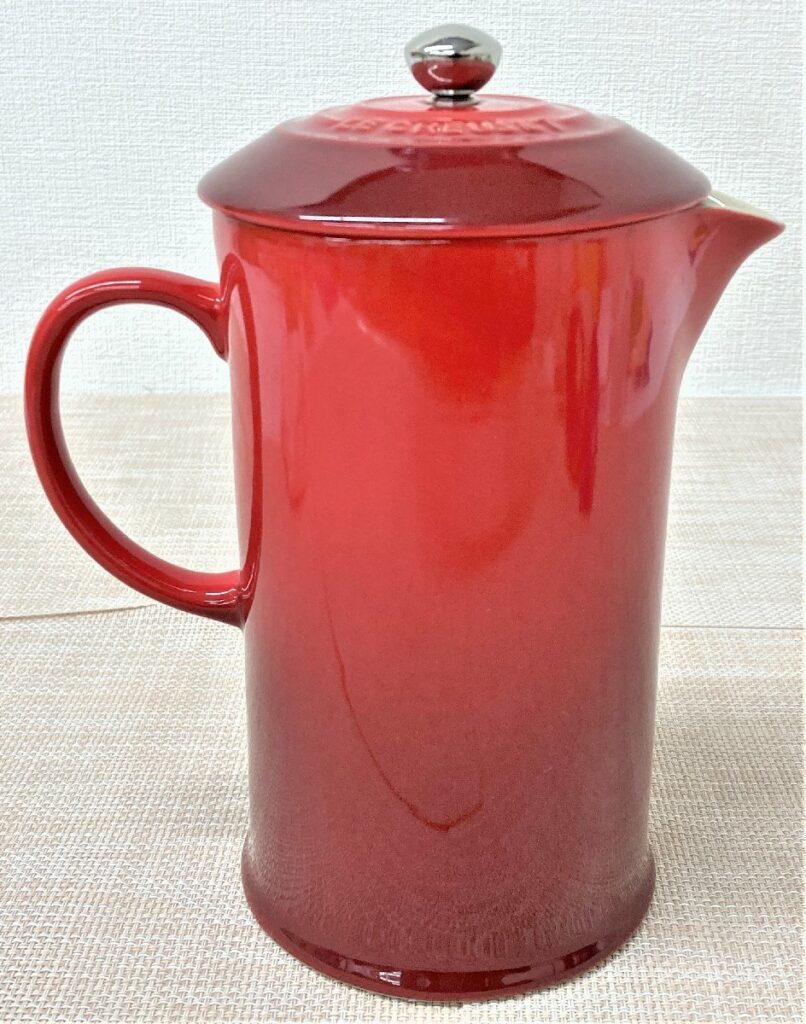 Le Creuset ル・クルーゼ フレンチプレス コーヒープレス コーヒーポット チェリーレッド