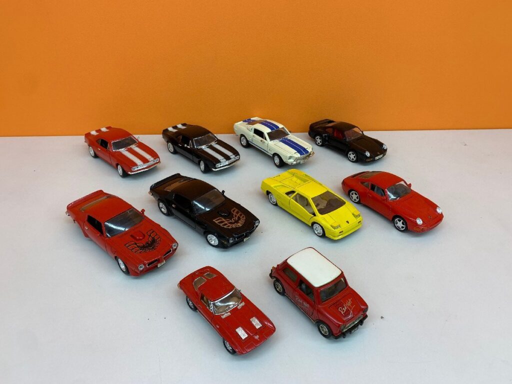 ミニカー サニーサイド 10点 SS 1/24ランボルギーニ　ポンティアックファイヤバード ポルシェ 911 カマロ 当時物 レトロ