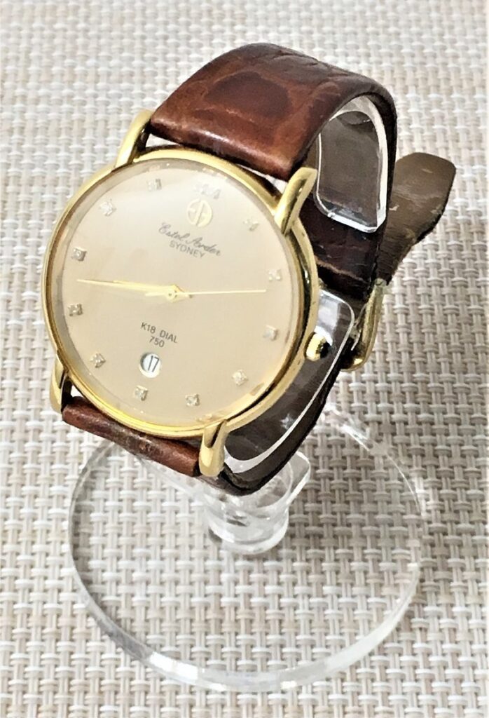 Estel Arder SYDNEY K18 DIAL 750 E-18001 腕時計 メンズ