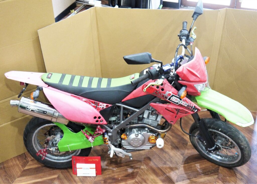 現状車 カワサキ/KAWASAKI　D-トラッカー125　D-TRACKER125　LX125D 販売証明書有り 未整備