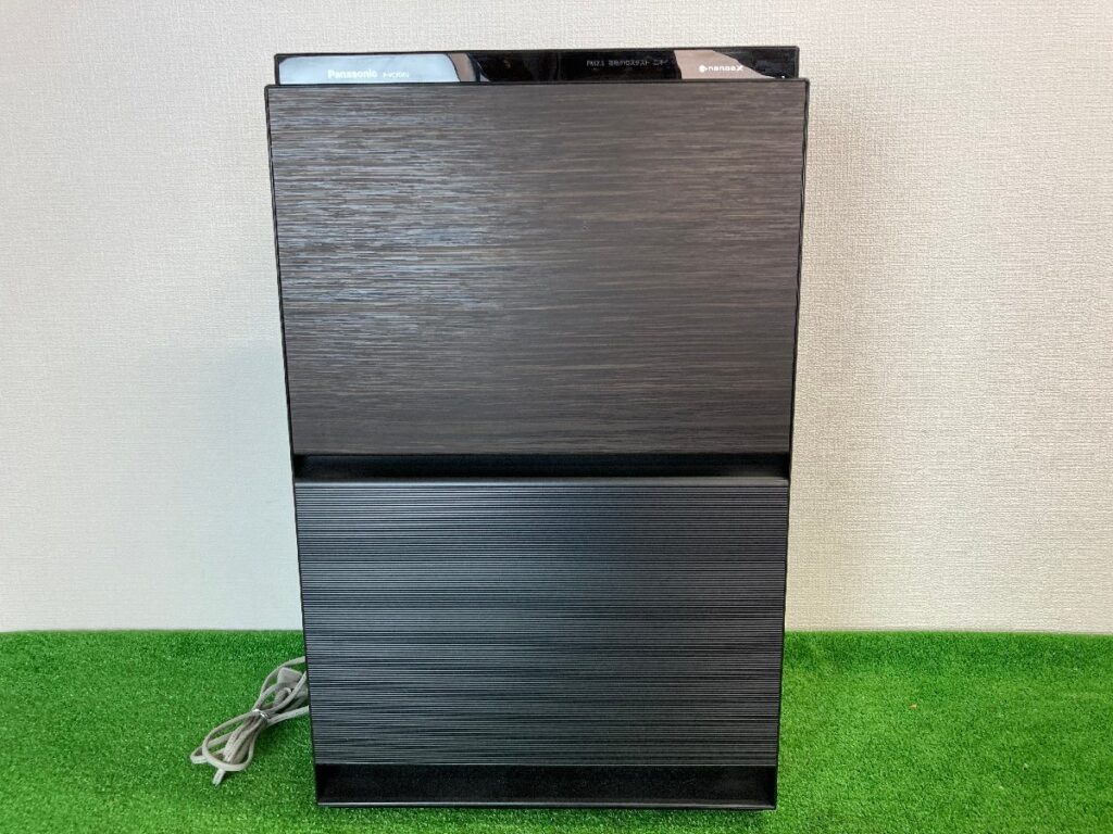 簡易通電動作確認済　Panasonic　パナソニック　加湿空気清浄機　F-VC70XU-TM　2022年製　ナノイーX　木目調　箱説付き