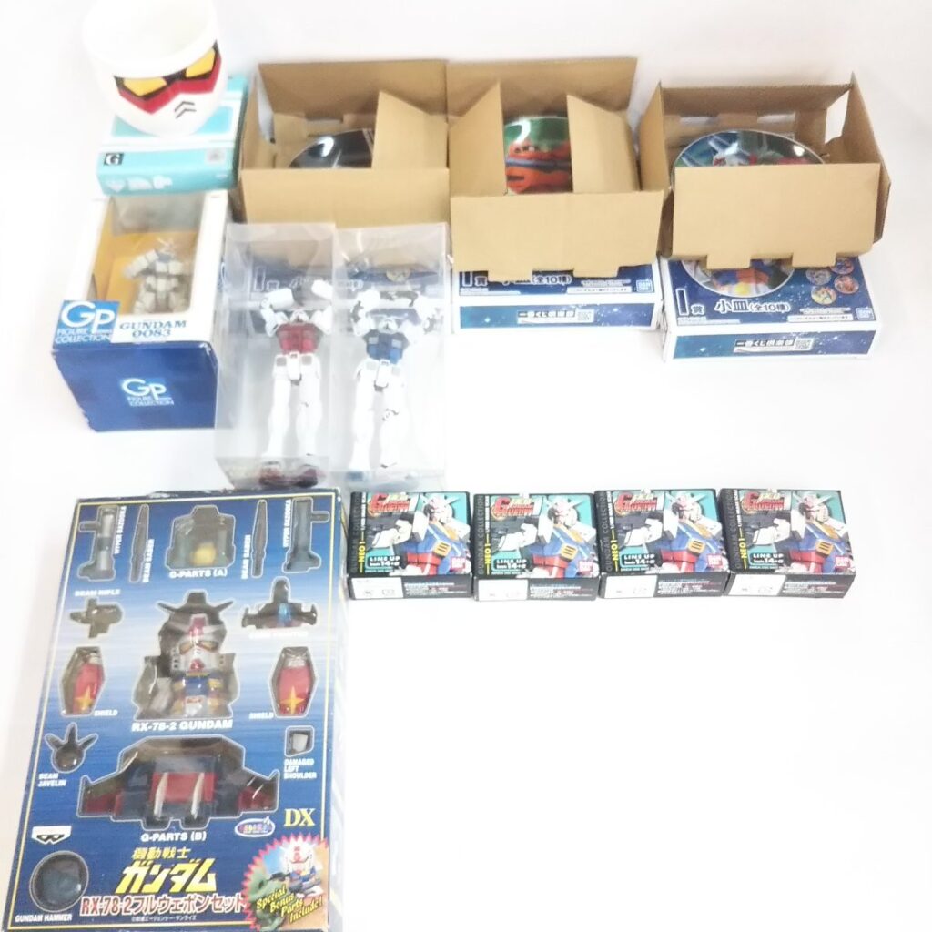 大量 機動戦士ガンダム グッズいろいろまとめて 未使用/中古混在 現状品