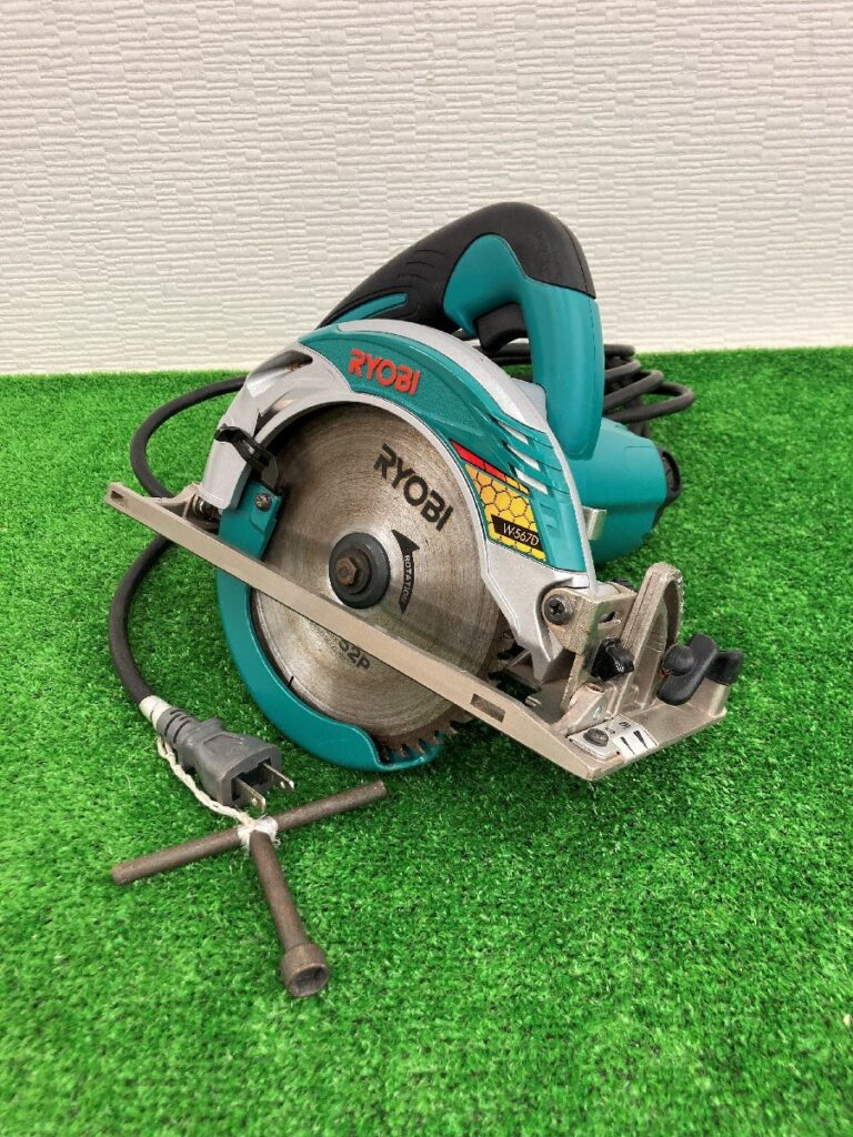 RYOBI リョービ 147mm 丸ノコ W-567D チップソー付 丸のこ 二重絶縁 電動工具