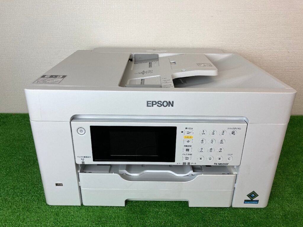 簡易通電動作確認済　EPSON　エプソン　PX-M6010　ビジネスプリンター　複合機　カラーインクジェット　2021年製　保証書あり