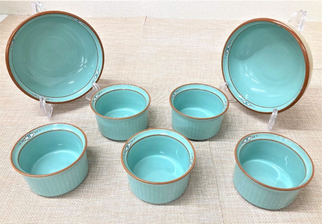 Noritake ノリタケ ストーンウェア ボルダーリッチ マルチボール2個/ココット5個 セット