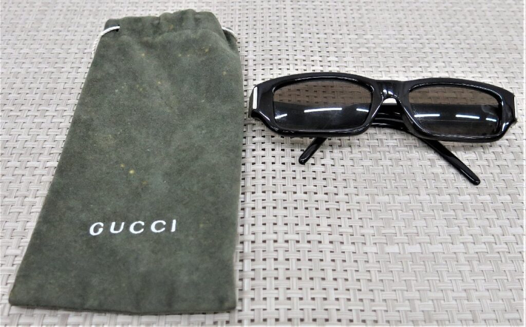 GUCCI グッチ サングラス 135 GG1153/S ロゴ メタル エンブレム シルバーブラウン メンズ レディース イタリア製