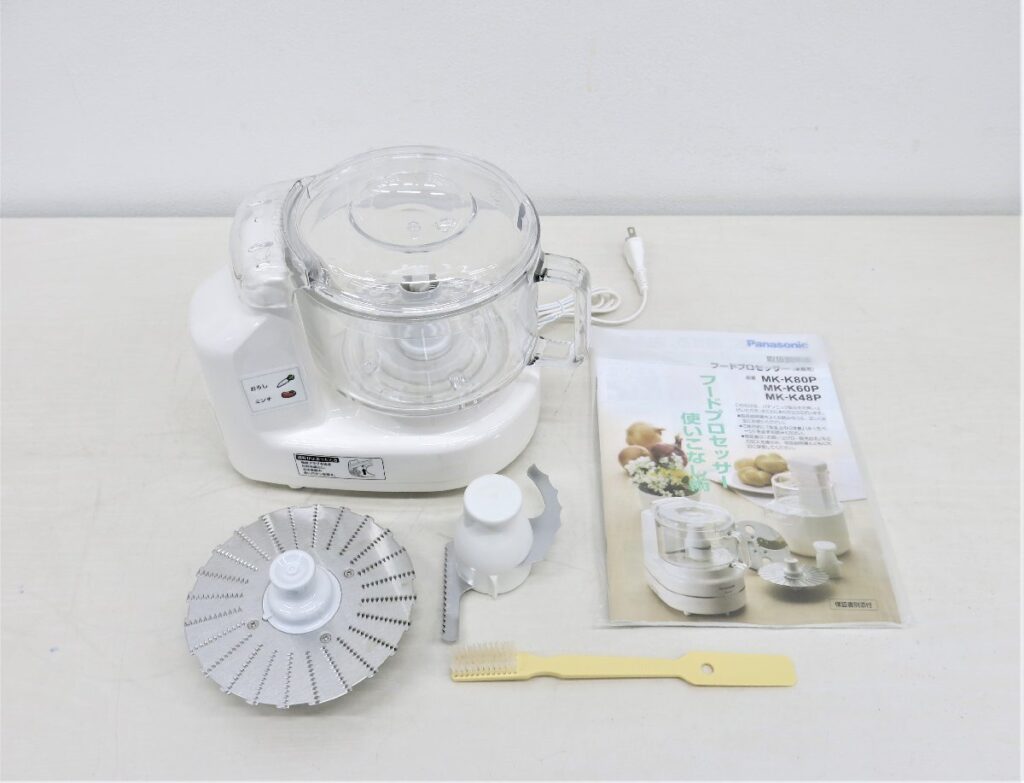 Panasonic パナソニック フードプロセッサー MK K48P W ホワイト