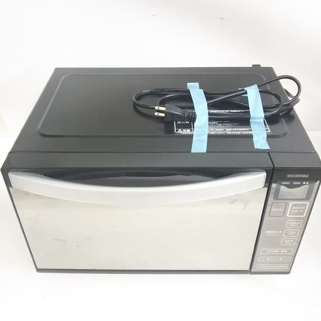 通電OK!! アイリスオーヤマ 電子レンジ IMB-FM18-5 2018年製 50Hz 現状品
