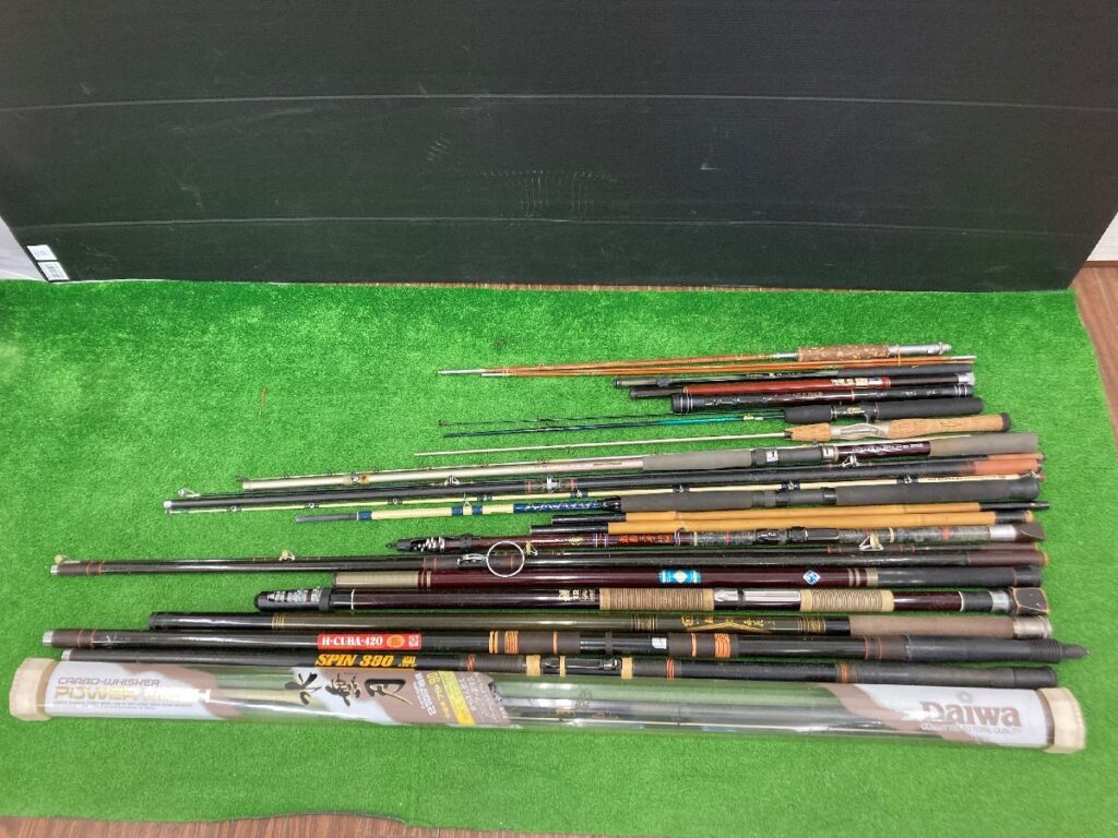釣り竿セット 淡水 海水 ダイワ シマノ リョービ 鮎竿 ベイト スピニング