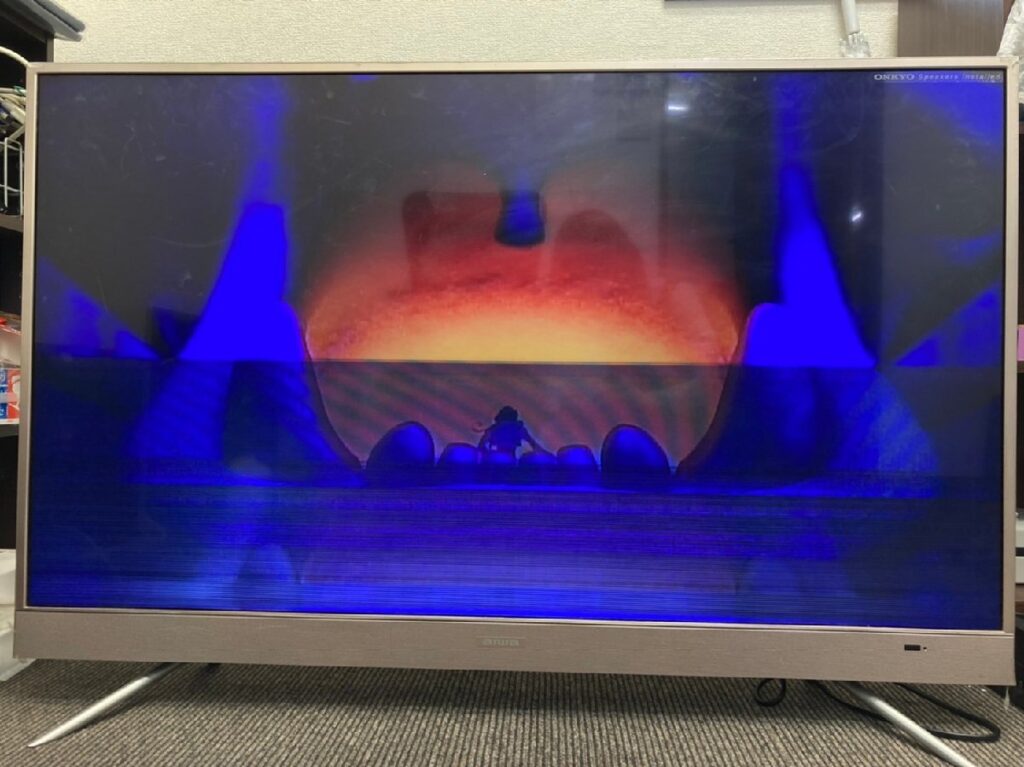 アイワ aiwa 4K対応 液晶テレビ TV-49UF10 49型 2018年製 ジャンク品