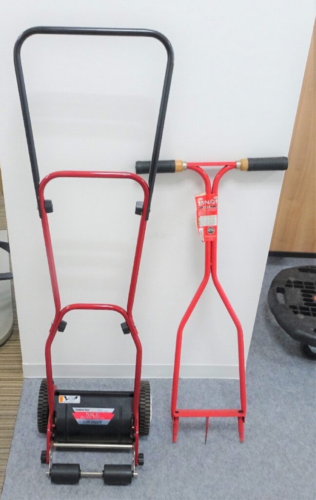 キンボシ ゴールデンスター 手動式芝刈機 ナイスバーディーモアー GSB-2000N SL-3 セット