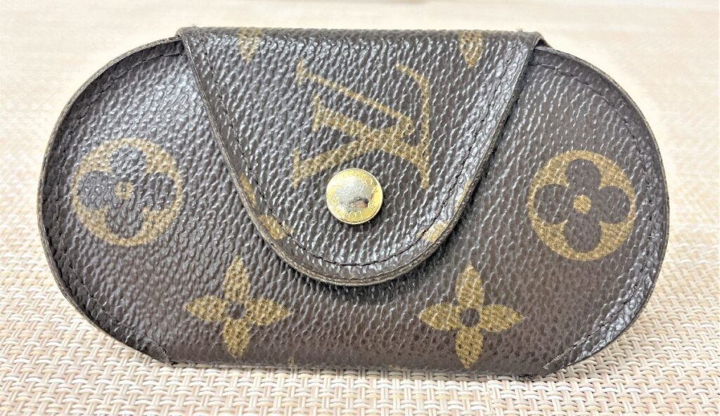 LOUIS VUITTON ルイ ヴィトン モノグラム ミュルティクレ ロンPM 4連キーケース イニシャル入り