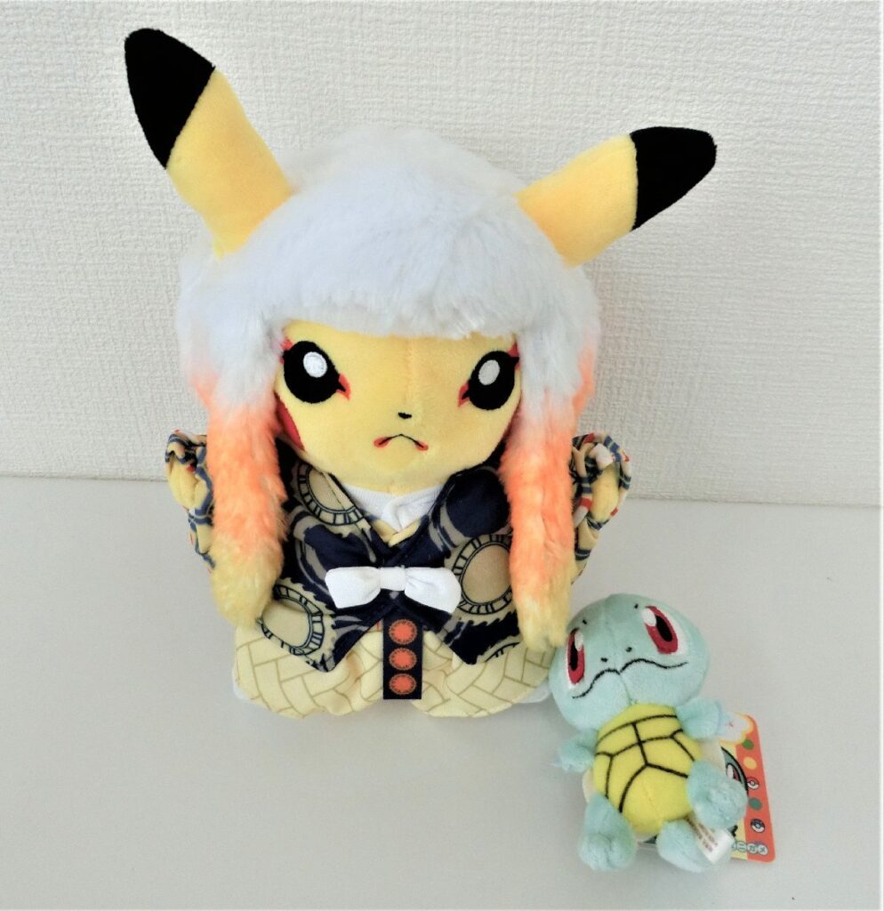 ピカチュウ 歌舞伎 ぬいぐるみ ポケモンセンタートーキョーDX限定 ゼニガメ