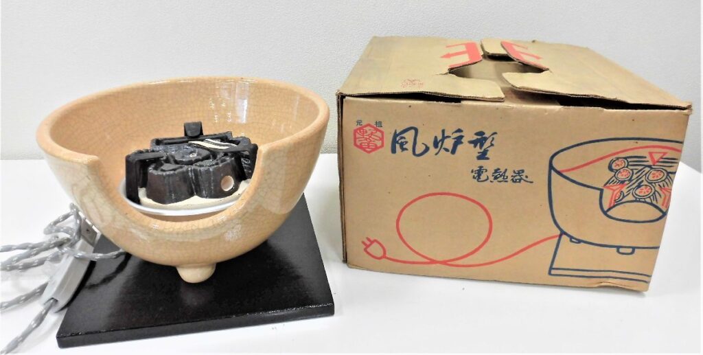 野々田商店 風炉型電熱器 枇杷色A 茶道具/ヒーター