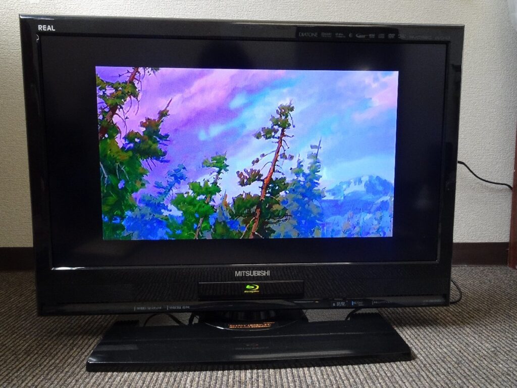 三菱 MITSUBISHI 液晶テレビ LCD-26BHR-500 Blu-ray HDD内蔵 26 型 2011年製