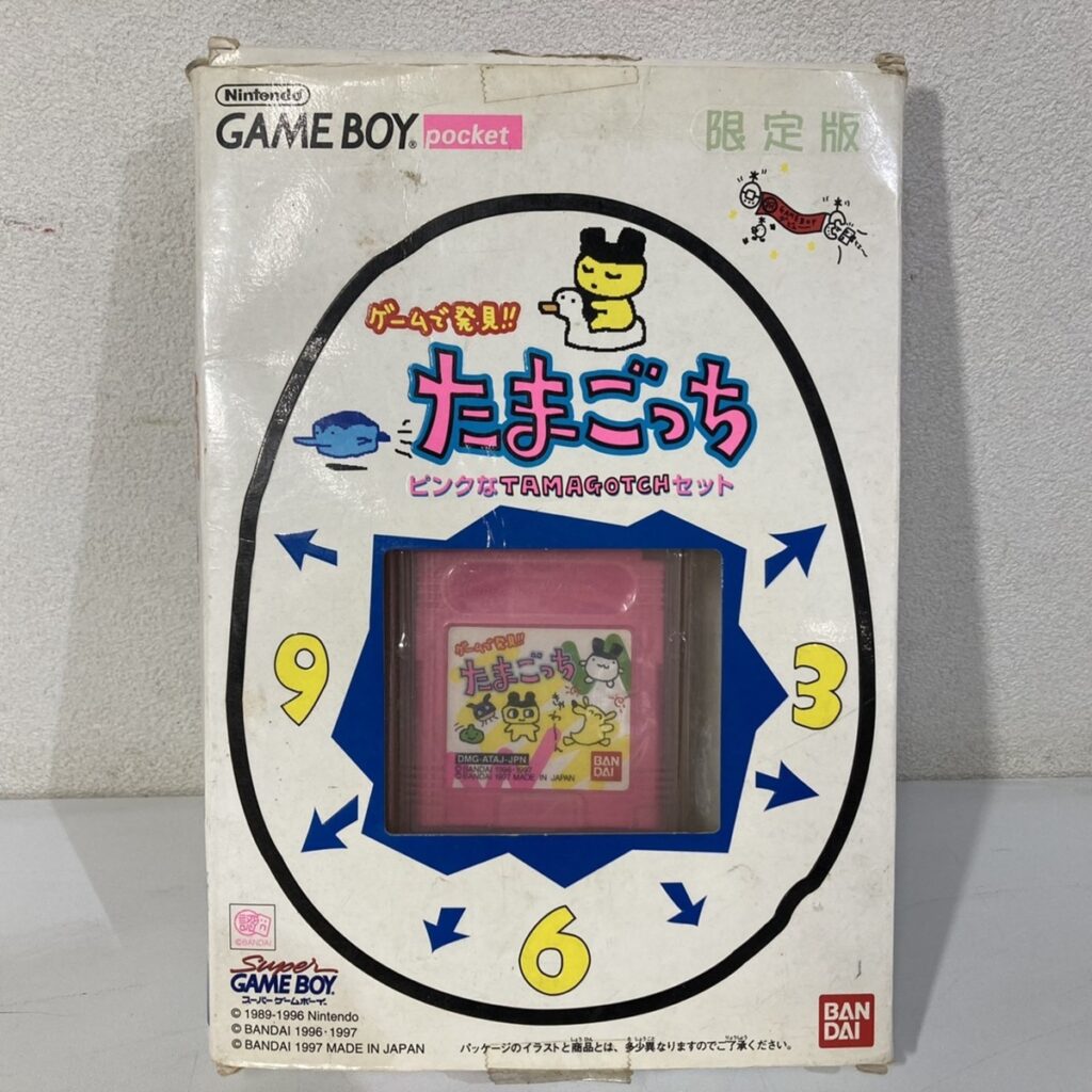 BANDAI バンダイ 限定版 ゲームで発見 たまごっち ピンクなTAMAGOTCHセット　MGB-001 GAMEBOY pocket ゲームボーイ