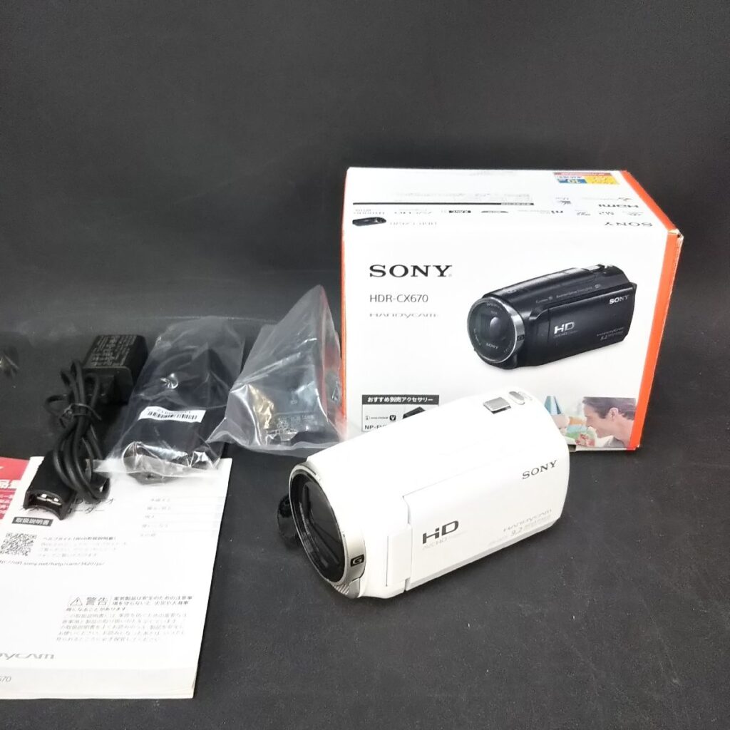 美品 SONY ソニー ハンディカムビデオカメラ HDR-CX670 現状品