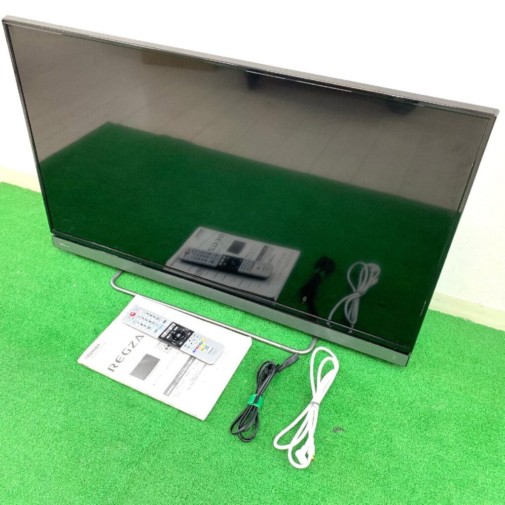 TOSHIBA REGZA 40V30 40型 フルハイビジョン液晶TV LEDバックライト/HDMI/USB/WIFI/無線LAN/D5 純正リモコン 取説付き