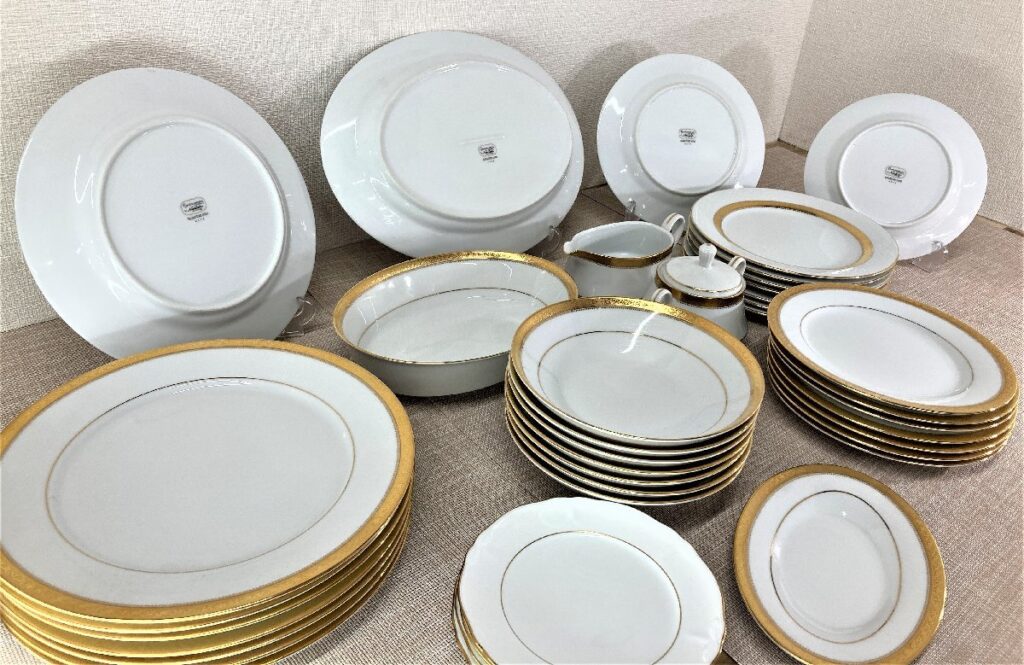 Noritake ノリタケ Contemporary コンテンポラリー プレート セット MEDITERRANEAN 金彩 中皿 洋食器 皿 食器