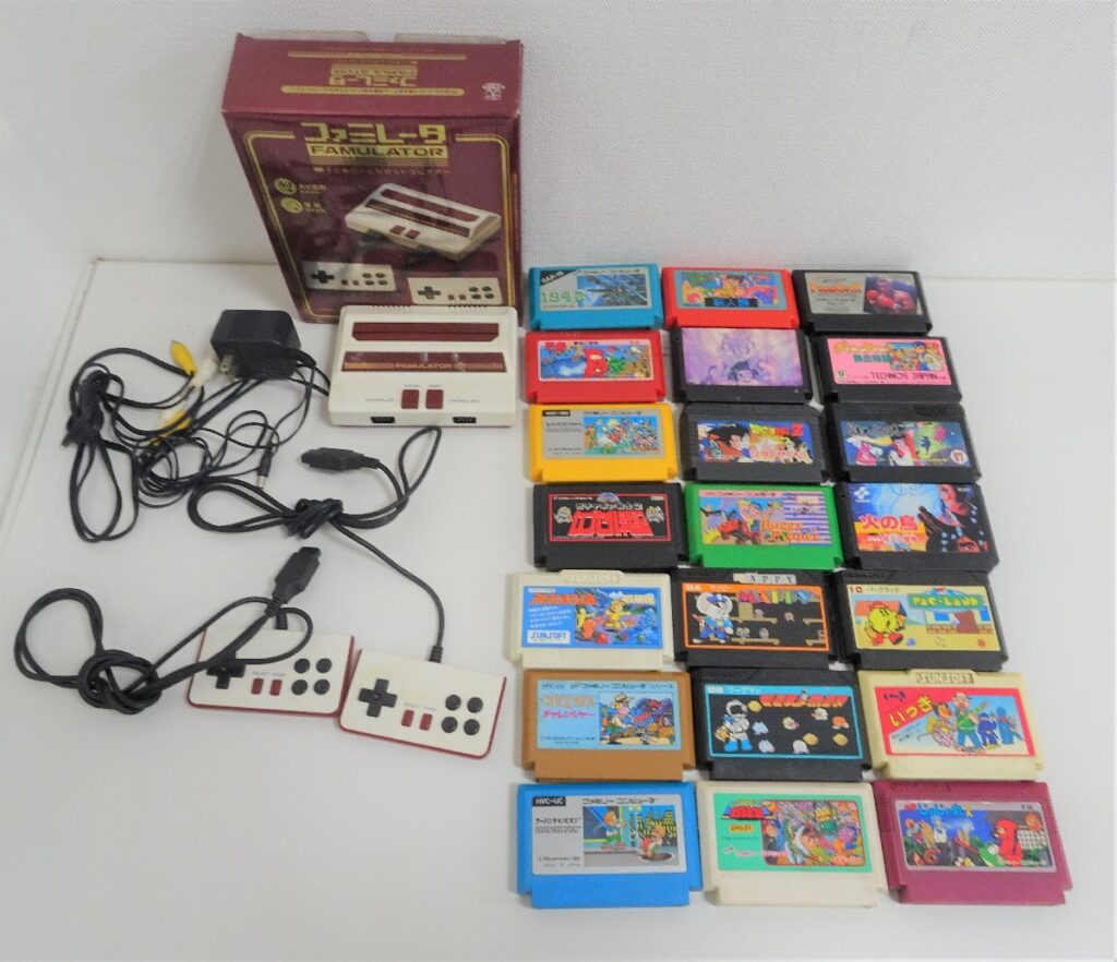 ファミレータ ファミリーコンピュータ ソフト セット まとめ ファミコン