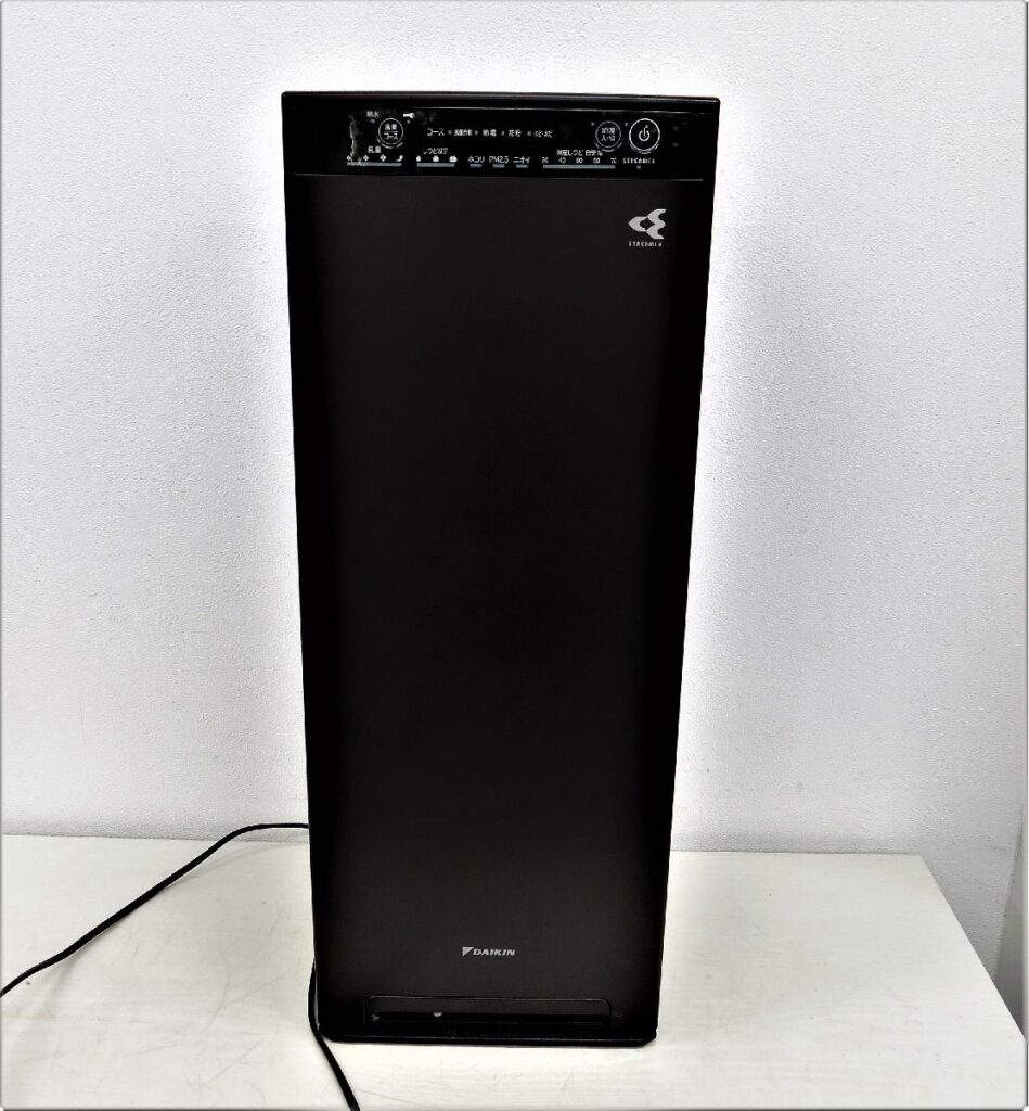 DAIKIN ダイキン 空気清浄機 STREAMER ブラック ブラウン 2017年製 屋内用 MCK55UN-T 黒