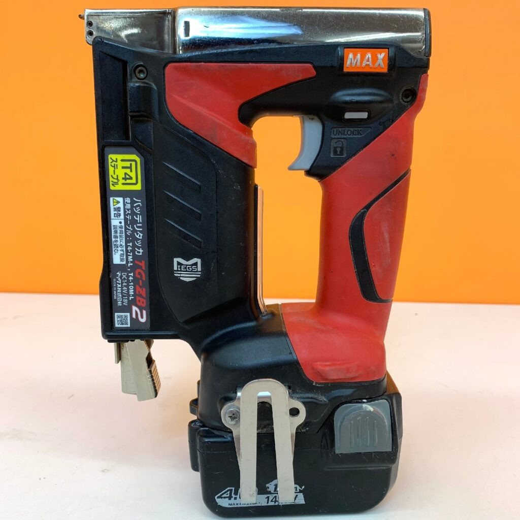 マックス MAX 充電式カッタ TG-ZB2 DC14.4V/18Vバッテリ 付 バッテリカッタ T4ステーブル