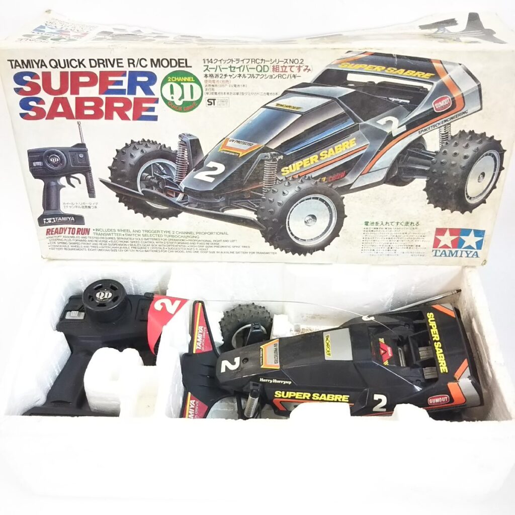 ジャンク TAMIYA タミヤ 1/14 スーパーセイバーQD クイックドライブRCカー ラジコン 現状品