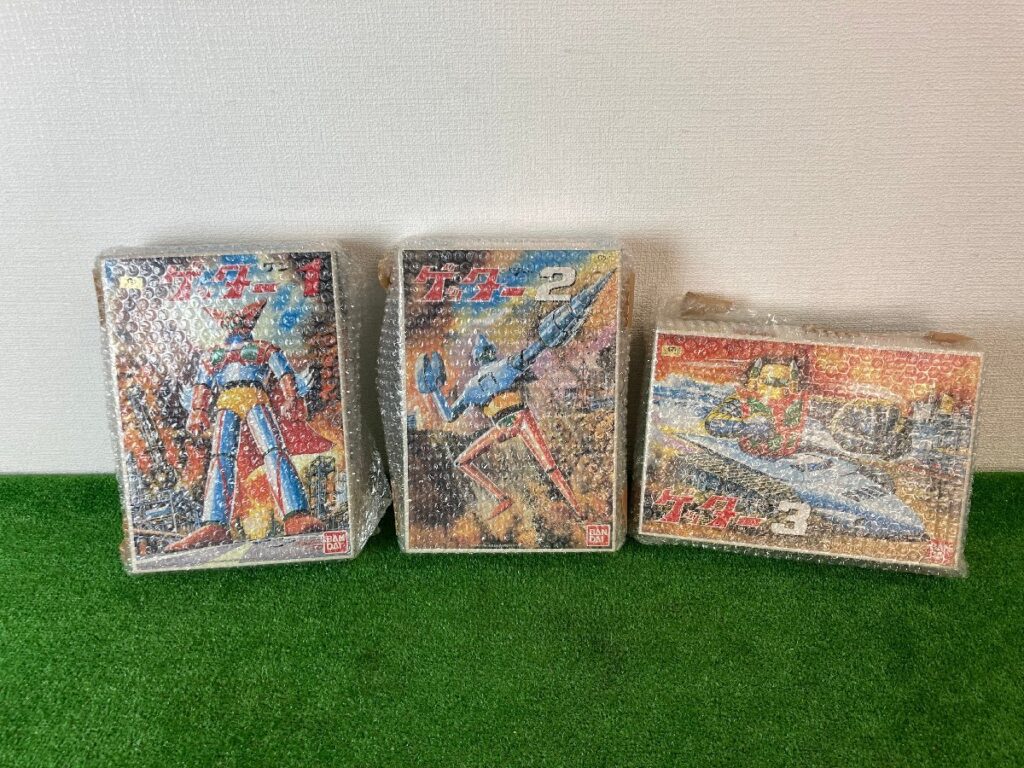 未開封　未組立　BANDAI　バンダイ　ゲッターロボ　プラモデル　ゲッター1　ゲッター2　ゲッター3　3箱セット