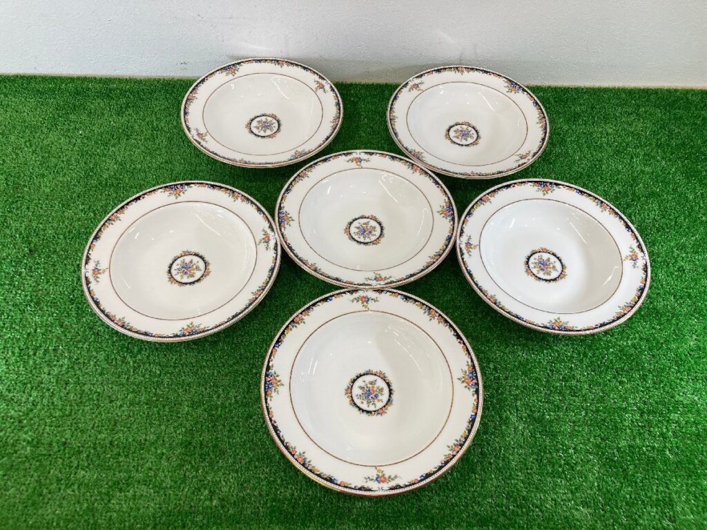 WEDWOOD ウェッジウッド OSBORNE R4699 中皿 深皿 6枚 セット
