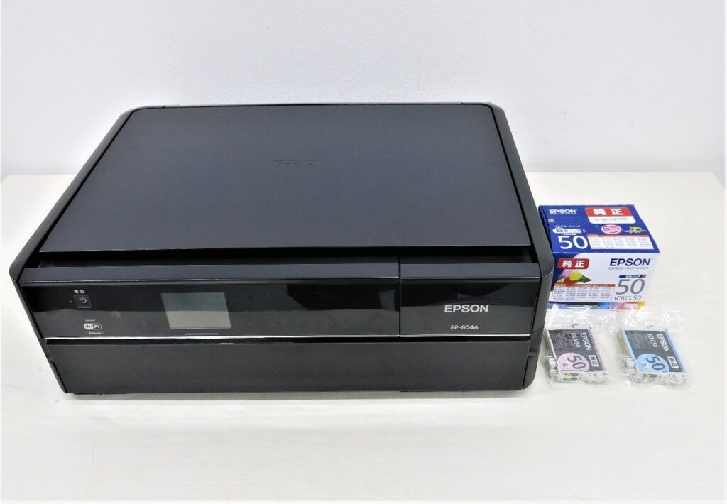 EPSON エプソン インクジェット 複合機 Colorio カラリオ EP-804AW プリンター インク8個セット