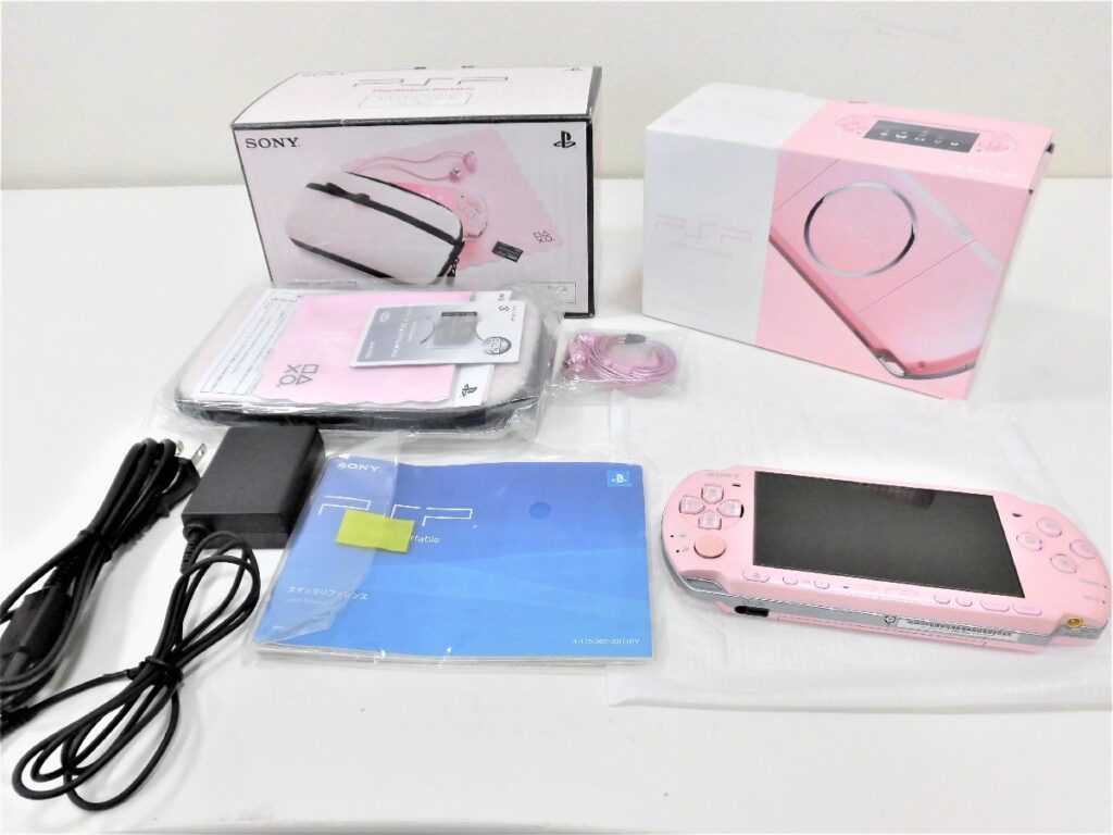PSP 本体バリューパック for Girls PSP-3000 ブロッサムピンク PSPJ-30019 SONY バッテリーなし 動作未確認