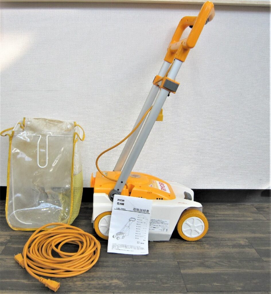 RYOBI リョービ 芝刈機 LMR-2300 RYOBI 芝刈り機 電動 取説付き