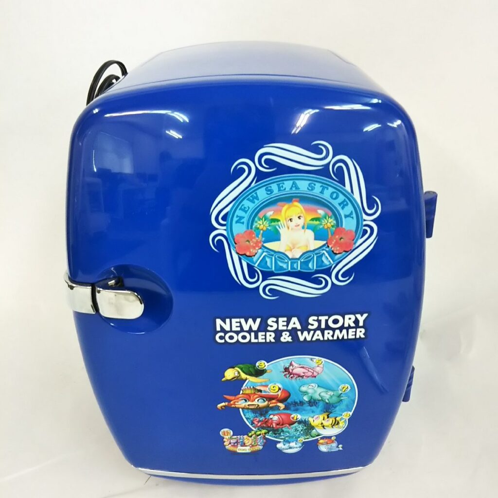 動作品 海物語 マリンちゃん ポータブル冷温庫 ACW-S777 COOLER&WARMER 04年製 現状品