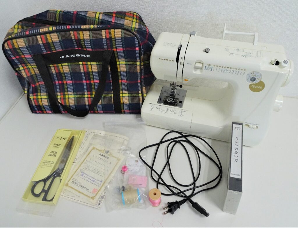 JANOME JE2300 660型 ジャノメ コンパクトミシン 電子ミシン　動作確認済