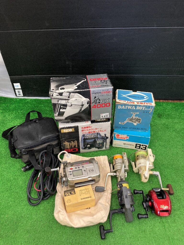 リールまとめ売り SHIMANO シマノ DAIWA ダイワ RYOBI リョービ オリムピック等 9点