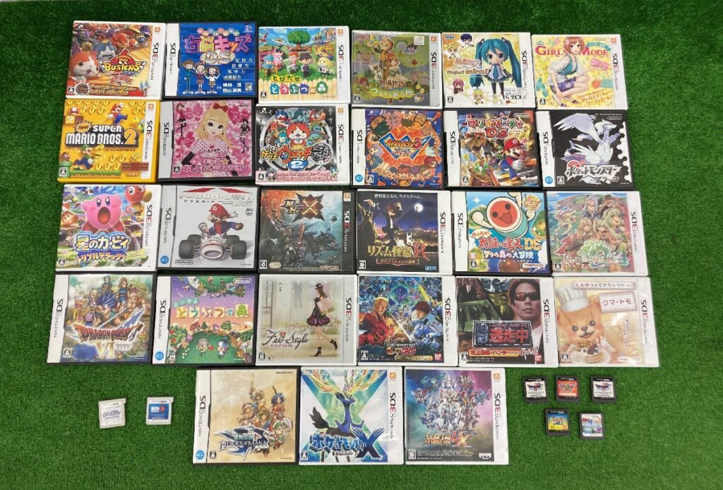 任天堂 Nintendo 3DS DS ソフトまとめ売り 3DS×19本 DS×15本